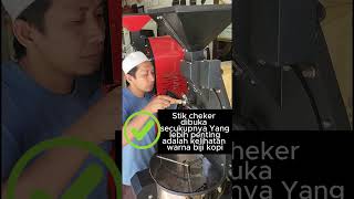 Tips roasting kopi, tidak terganggu fase karamelisasi #sascoffeeroaster #coffeeroastermachine