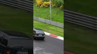 BMW E36 Touring Drifting On The Nürburgring Nordschleife!