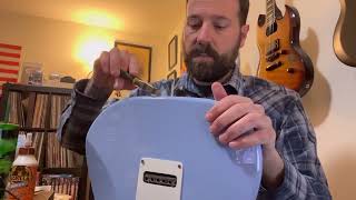 How to Fix a Stripped Guitar Strap Button Hole - The Toothpick Trick! #Guitar #StrapButton #FixIt