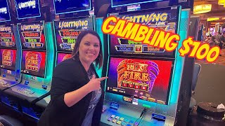 👉 We’re Gambling On Lightning Link Tiki Fire! 🔥 #slots #gambling #casino