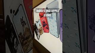 INDIA'S 2ND APPLE STORE⚡SAKET DELHI #shorts #youtubeshorts #viral #shortsvideo #shortsviral #apple