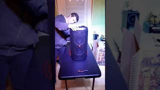 unboxing jbl partybox 100.