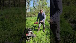 How We Till Our Raised Garden Beds! #farmlife #shorts #homesteading #diy #garden #raisedgardenbeds