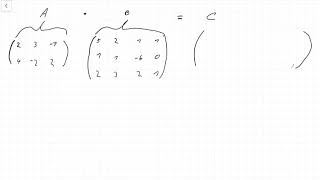 Wiederholung Matrixmultiplikation