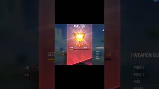 Gold To Grandmaster 19 Hour Ki Mehnat 1 Min Me- GARENA FREE FIRE #Shorts