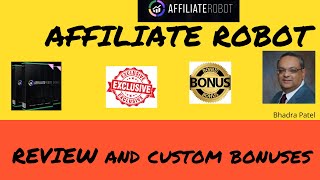 Affiliate Robot Review 🖐️ WARNING 🖐️ DON'T BUY Affiliate Robot Review WITHOUT MY 😎 CUSTOM 😎 BONUSES