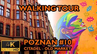 ⁴ᴷ⁶⁰ 🇵🇱 Poznan/Poland Walking Tour - #10 - Poznan Citadel - Old Market Square (April 2021) [4K]