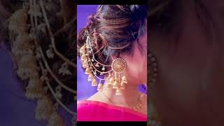 earrings with Sahara style/ stylish jumky with shara#earings #fashion #jewellery