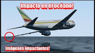 IMPACTO en el medio del OCÉANO! / El Accidente del Vuelo 961 de Ethiopian Airlines?