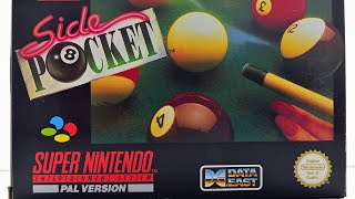 Side Pocket (1986) Gameplay Walkthrough FULL GAME [SNES]