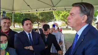 Bolsonaro: "Último aviso ao Barroso"