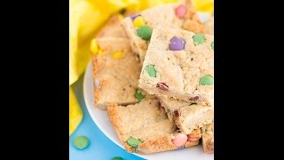 Smarties Blondies