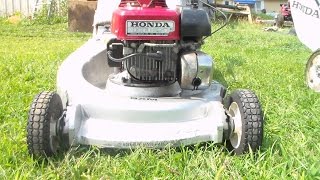 Honda HR21 SXM mower