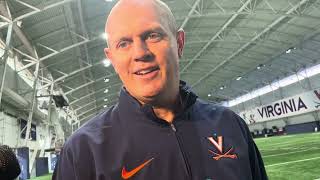 UVA DC John Rudzinski talks ahead of North Carolina