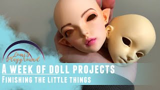 A week of little doll projects