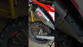 Honda CRF300L with full Yoshimura R-4 Exhaust #shorts #Hondacrf300L #Yoshimura