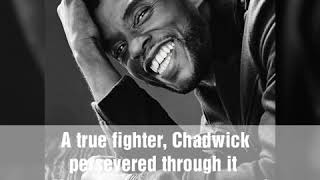 RIP Chadwick Boseman Our Black Panther King T'Challa