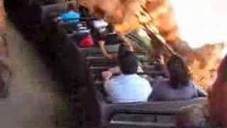 Big Thunder Mountain on ride - Disneyland Resort Paris