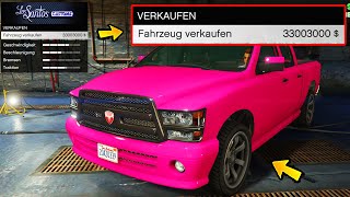 *JEDES AUTO* FÜR $15,706,010 VERKAUFEN! *SOLO* 😱👑 GTA 5 ONLINE SOLO MONEY GLITCH GERMAN