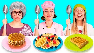 Cooking Challenge & Food Battle || Me vs Grandma Cooking by 3SIS WOW