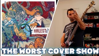 THE WORST COVER SHOW : HALESTORM - BAD ROMANCE (LADY GAGA COVER) BASS COVER