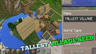 Best TALLEST VILLAGE SEED in Craftsman Building Craft /Craftsman: Tallest Village Seed