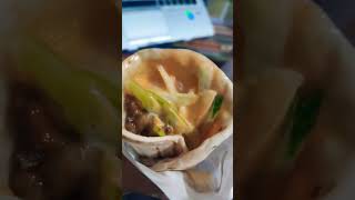 sarap ng Beefy shawarma #shorts #shawarma