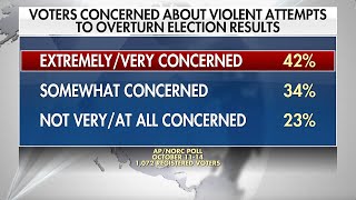 Poll Shows 40% of Voters Concerned About Election Violence