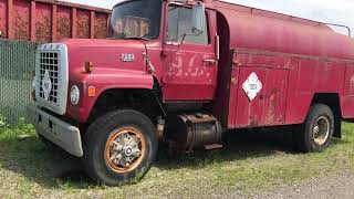 Salvage Ford 9000 Tanker Truck Available in Cleveland, Ohio Make Offer!