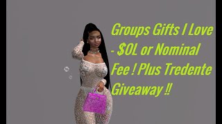 Second Life  - Group Gifts I love ! Part 6  $0L or Nominal Fee  -Secret Giveaway