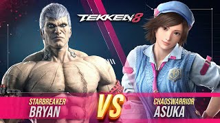 Tekken 8 → Starbreaker (Bryan) vs ChaosWarrior (Asuka)