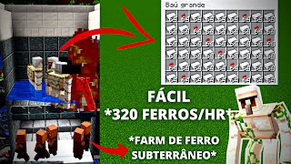 A MELHOR FARM DE FERRO PARA A NOVA ATUALIZAÇÃO DO MINECRAFT JAVA 1.19+