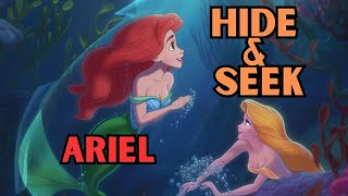 🧜‍♀️The Little Mermaid's Hide & Seek Adventure in Atlantis with Disney Princesses! 🐠🏰✨