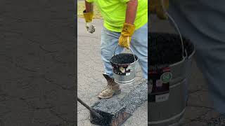 UNLEASHING THE POWER OF MASTIC 🔥🔥🔥🔥 #businessmarketing #asphaltpaving #construction #dealership