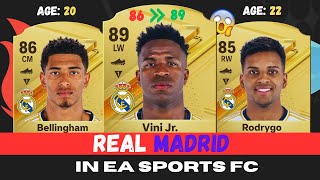 [OFFICIAL] REAL MADRID EAFC 24 RATINGS 😱🔥 ft. Bellingham, Vinicius, Rodrygo... │ FIFA 24 RATINGS