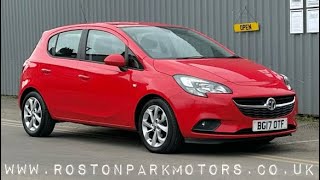 2017 (17) Vauxhall Corsa 1.4 [75] ecoFLEX Energy 5dr [AC] - 39k miles for sale @rostonparkmotors