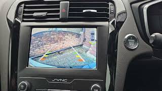 Ford Mondeo Reverse Camera with dynamic guidelines