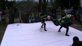 平成26年長根神社秋季例大祭 宿 神楽奉納