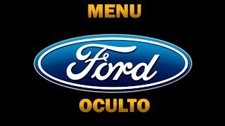 Cómo entrar en menu oculto Ford courier, fiesta etc.