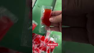 ketchup jam honey 3 side sealing sachet packing machine