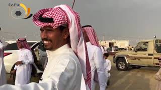 مهرجان سباق الهجن / على جائزة الشيخ الشريف علي بن عارف الثعلبي رحمه الله .