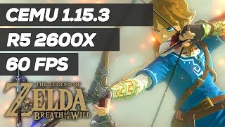 Cemu 1.15.3 | Zelda: Breath of the Wild | Ryzen 2600X