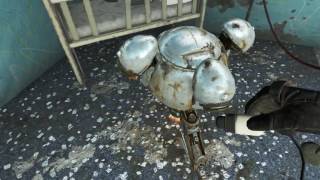 Fallout 4 Взламываем Роботов