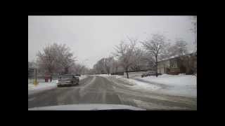 Ice Storm Dec 22 2013 Milton Ontario