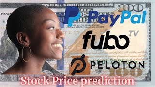 PayPal - Fubo Tv - Peloton - Stock Price Prediction 2025