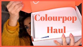 Colourpop Haul, blue moon, and Honey palettes | Makeup Haul July