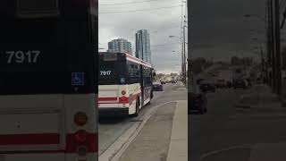 TTC Orion 07.501 #7917 on route 44 Kipling South, going northbounds on Kipling Ave