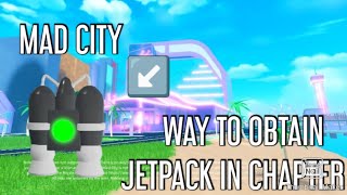 How to obtain the Jetpack in Mad City chapter 2 #madcitychapter2 #roblox #easteregg