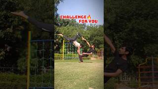 Try This Challenge💪💯✅ #power #training #tricks #sports #motivation #calisthenics #shorts