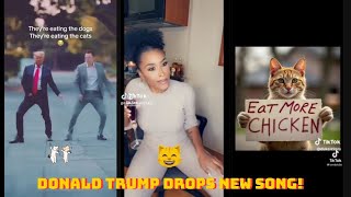 Women Love this New Trump Anthem😂! #eatthecat #tiktokviral #trump2024 #tiktokvideo